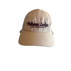 Richardson Pehrson Lodge Lake Vermilion Hat OSFM Beige Neck Shade